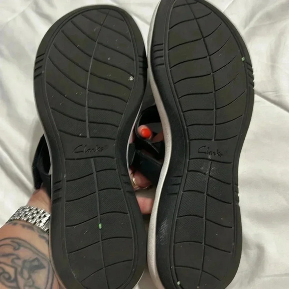 Cloudsteppers By Clarks Sunmaze Triple Strap Summery Sandals size 11 - Picture 5 of 5